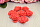 Розы фоамиран(бутон) 35 мм, упак 500/50/20 шт (8010 красный)