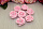 Розы фоамиран(бутон) 30-40 мм, упак 200/20 шт (16020 розовый)