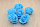 Розы фоамиран(бутон) 40 мм, упак 200/50 шт (10010 голубой)