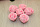 Розы фоамиран(бутон) 40 мм, упак 200/50 шт (15010 розовый)