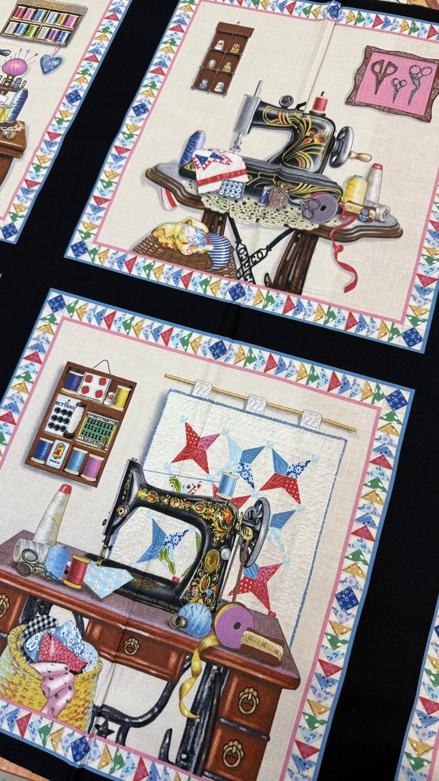 картинка Ткань 100 % хлопок Studio E ширина  110 см, 3326 BLACK от магазина МиТекс на Пушкина 97