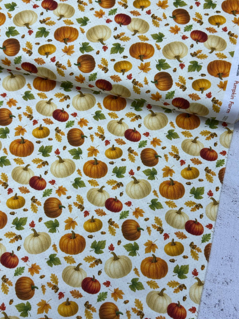картинка Ткань 100 % хлопок JulidoQuilt 3203 Коллекция Тыквенная ферма от магазина МиТекс на Пушкина 97
