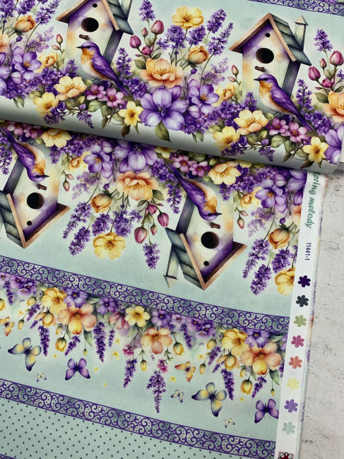 картинка Ткань 100% хлопок JulidoQuilt 11441-1 Коллекция Весенняя мелодия от магазина МиТекс на Пушкина 97