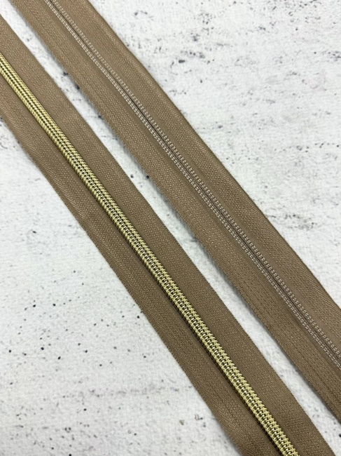 картинка Молния рулонная Спираль К6,  Gold бежевый от магазина МиТекс на Пушкина 97