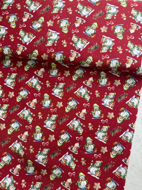картинка Ткань 100 % хлопок JulidoQuilt 3407 Зимняя сказка от магазина МиТекс на Пушкина 97