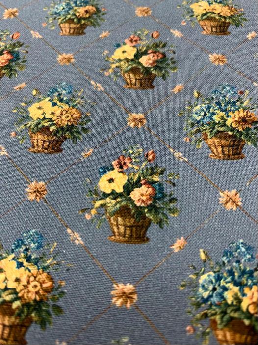 картинка Ткань 100% хлопок JulidoQuilt FA010-23 Коллекция Цветочные гравюры от магазина МиТекс на Пушкина 97