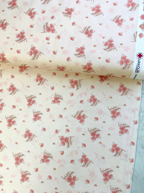 картинка Ткань 100 % хлопок JulidoQuilt 3602-1 Цветочные кружева от магазина МиТекс на Пушкина 97