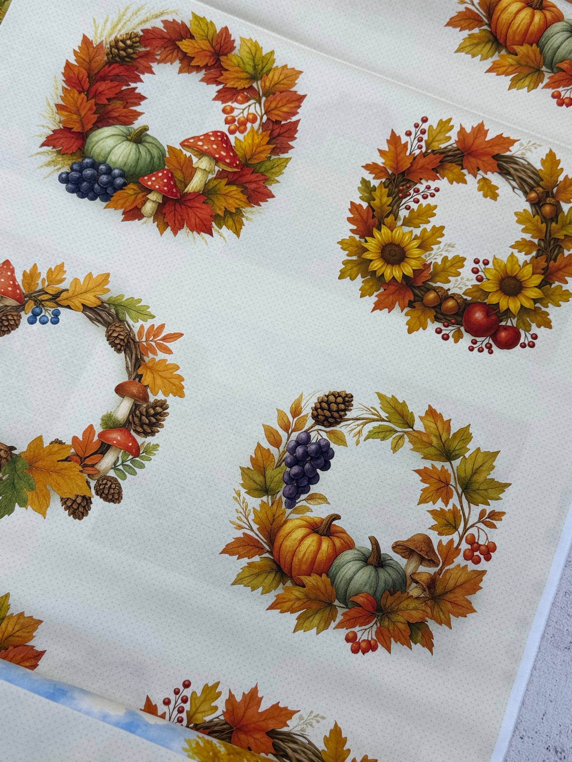 картинка Ткань 100 % хлопок JulidoQuilt 3201 Коллекция Тыквенная ферма от магазина МиТекс на Пушкина 97