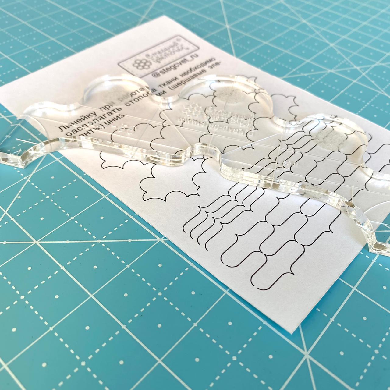 картинка ZD-56 Линейка для стежки №56 (6 мм) дюймовая от магазина МиТекс на Пушкина 97