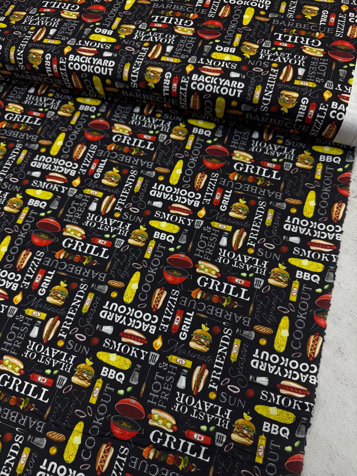 картинка Ткань 100% хлопок Blank Quilting 3783-99 BLACK от магазина МиТекс на Пушкина 97