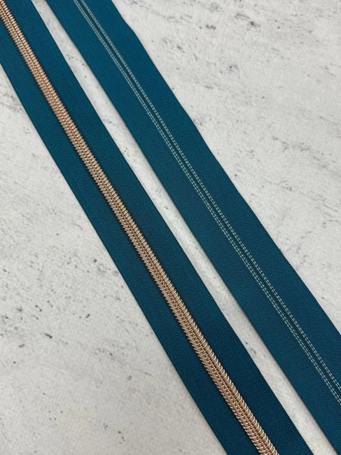 картинка Молния рулонная Спираль К6,  RoseGold м.волна от магазина МиТекс на Пушкина 97