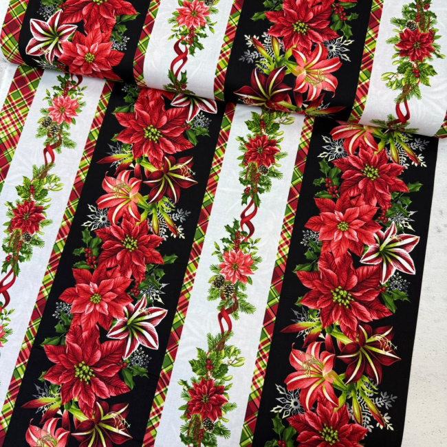 картинка Ткань 100 % хлопок Studio E ширина  110 см 7687-99 Black от магазина МиТекс на Пушкина 97