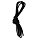 Шнурки вощеные 3 мм круглые 100 см упак 50/25 пар (черный)