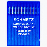 Иглы для пром шв машин Schmetz 135*16 R TW