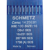 Иглы для пром шв машин Schmetz DB*1 (1738) SES