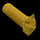 Фатин с глиттером, средней жесткости в шпульках,100% ПЭ шир.150мм уп.9,14м (цв.08 золото)