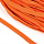 Шнур плоский 10 мм х/б цветной упак 25 м (008 оранжевый)