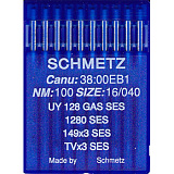 Иглы д/пром.машин Schmetz UY 128 GAS SES