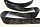 Бархатная лента с люрексом 2см* упак 18,28 м (400200 черный)