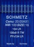 Иглы д/пром.машин Schmetz DP*5 (134), LR