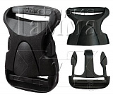 Фурнитура сумочная пластик SB17 Пряжка-замок "Gamma" 2" (50 мм)  100 шт
