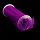 Фатин с глиттером, средней жесткости в шпульках,100% ПЭ шир.150мм уп.9,14м (цв.07 фиолетовый)