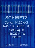 Иглы для пром шв машин Schmetz DB*1 (1738) LR