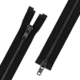 Молния ZIP 5B-2 металл т. 5 80 см оксид 2-з уп 10 шт