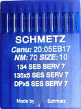Иглы д/пром.машин Schmetz DP*5 (134), SES SERV7