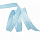 Лента репсовая 12 мм арт LDRG крупный горошек упак.27,4м (голубой-белый)