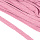 Шнур плоский 10 мм х/б цветной упак 25 м (010 розовый)