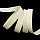 Лента репсовая 12 мм арт LDRG крупный горошек упак.27,4м (бежевый-белый)