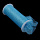 Фатин с глиттером, средней жесткости в шпульках,100% ПЭ шир.150мм уп.9,14м (цв.12 голубой)